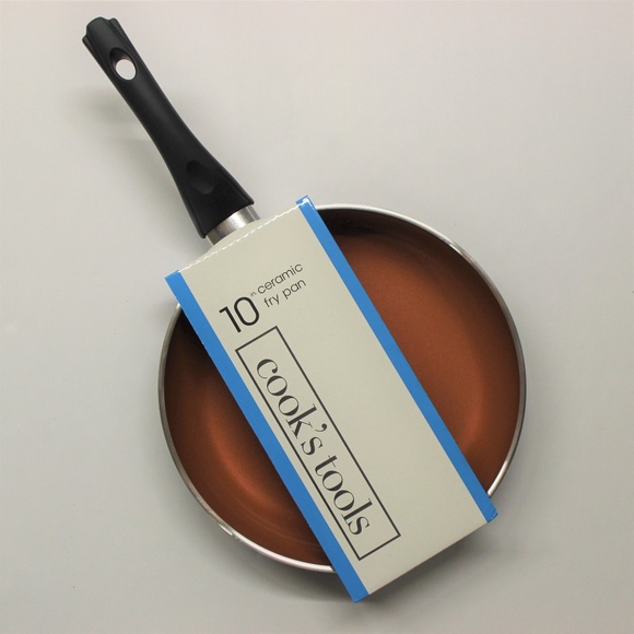 Cooks Tools Other - Cooks Tools 10-in. Ceramic Frying Pan - Black